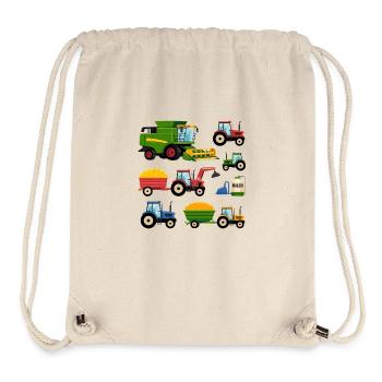 Tractor Tractor Agricultural Machinery Farm - Stanley/Stella Recycled Gym Bag - natural - Front
