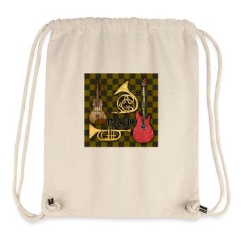 Musical instruments - Stanley/Stella Recycled Gym Bag - natural - Front