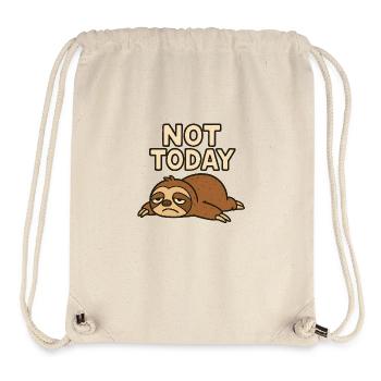 Not Today - Stanley/Stella Recycled Gym Bag - natural - Front