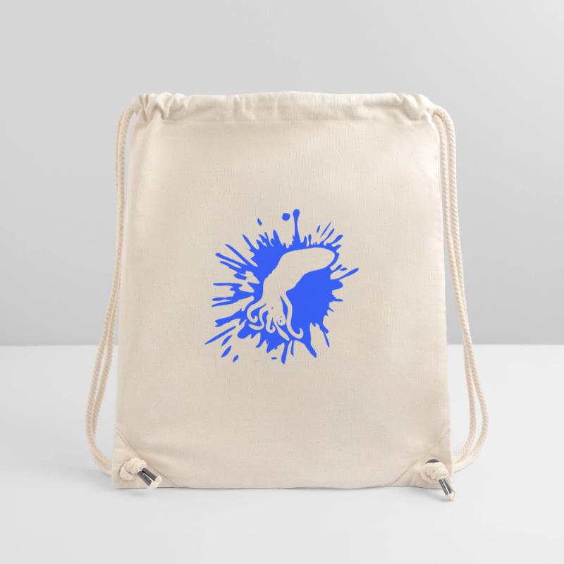 Octopus Paint Blobs Octopus Drops Graffiti Blobs Stanley/Stella Recycled Gym Bag