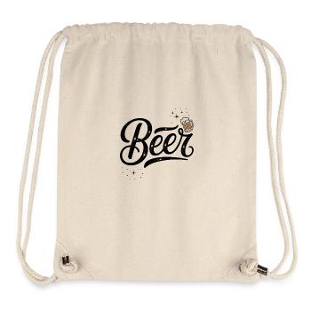 Beer - Cool Beer Logo - Stanley/Stella Recycled Gym Bag - natural - Front