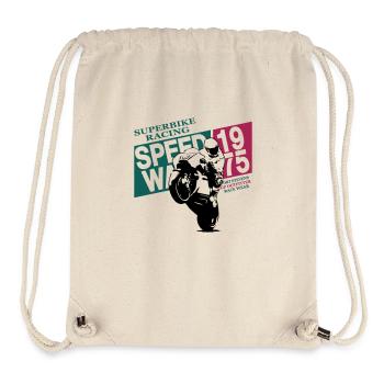 Moto-GP Racing - Stanley/Stella Recycled Gym Bag - natural - Front