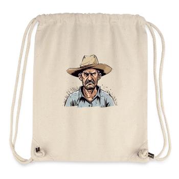 Angry Peasant No. 1 - Stanley/Stella Recycled Gym Bag - natural - Front