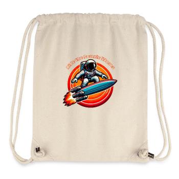 Surfing the Solar Winds Tee - Stanley/Stella Recycled Gym Bag - natural - Front