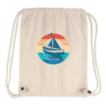Wasserfahrt - Stanley/Stella recycelter Gym Bag - Naturweiß - Vorne