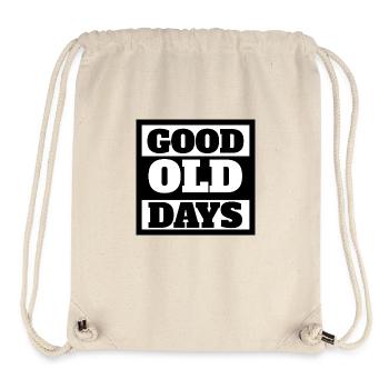 Good old days - Stanley/Stella Recycled Gym Bag - natural - Front