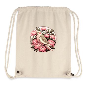 Calopsitte - Sac à cordon recyclé Stanley/Stella - blanc naturel - Devant