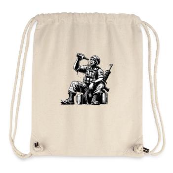 Disarmament of the Armed Forces - Stanley/Stella Recycled Gym Bag - natural - Front