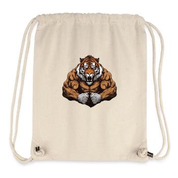 Tiger Beast Martial Arts MMA - Stanley/Stella Recycled Gym Bag - natural - Front