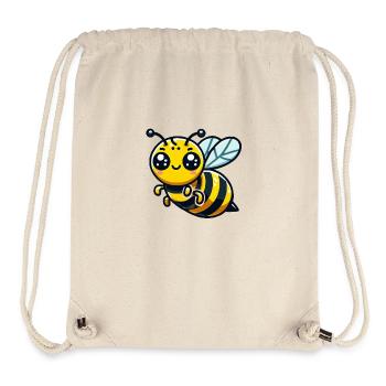 Bee Wasp Comic - Stanley/Stella Recycled Gym Bag - natural - Front