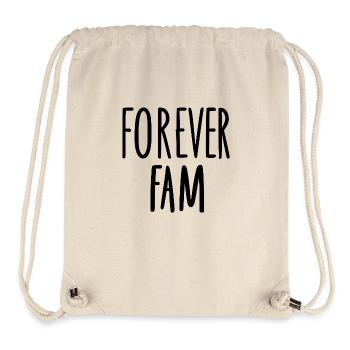 Forever Fam - Stanley/Stella Recycled Gym Bag - natural - Front