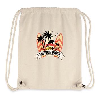 Sommerstimmung 1 - Stanley/Stella recycelter Gym Bag - Naturweiß - Vorne