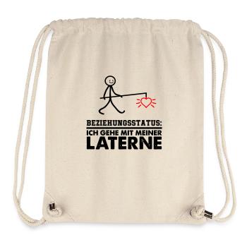 meine laterne 02 - Stanley/Stella recycelter Gym Bag - Naturweiß - Vorne