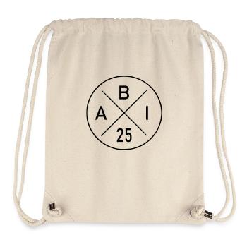 ABI 2025 - Stanley/Stella recycelter Gym Bag - Naturweiß - Vorne