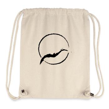 Sonne, Möwe - Stanley/Stella recycelter Gym Bag - Naturweiß - Vorne