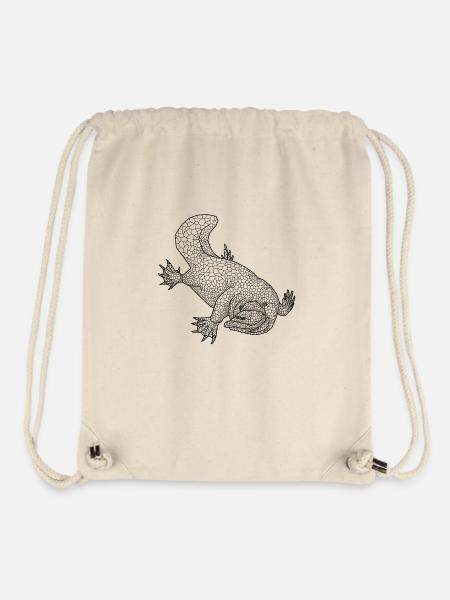 Schnabeltier - Stanley/Stella recycelter Gym Bag - Naturweiß