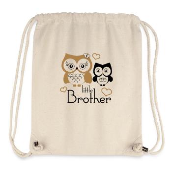 Little Brother - Sac à cordon recyclé Stanley/Stella - blanc naturel - Devant