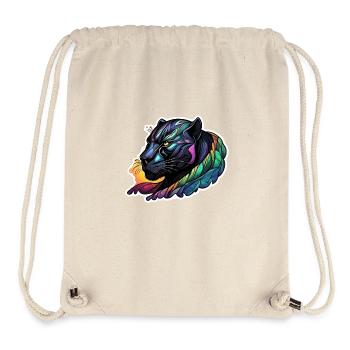 Panther - Stanley/Stella Recycled Gym Bag - natural - Front