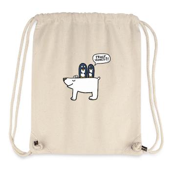Trust issues - Stanley/Stella Recycled Gym Bag - natural - Front
