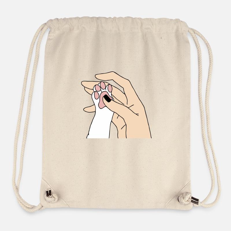 Katzenliebhaber/in - Stanley/Stella recycelter Gym Bag - Naturweiß