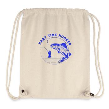 fisch, fisch, angeln, see, meer, angeln, fauna, exotisch - Stanley/Stella recycelter Gym Bag - Naturweiß - Vorne