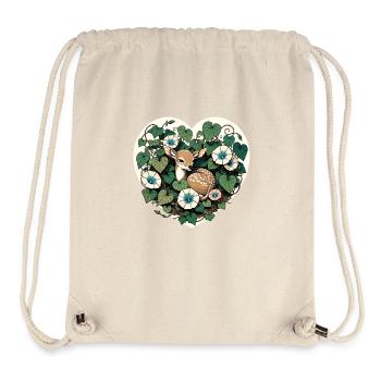 Fauve de printemps - Sac à cordon recyclé Stanley/Stella - blanc naturel - Devant