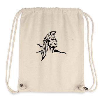 indianer - Stanley/Stella recycelter Gym Bag - Naturweiß - Vorne