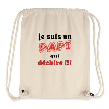 PAPI PAPY - Stanley/Stella Recycled Gym Bag - natural - Front