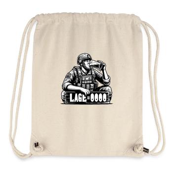 Disarmament of the Armed Forces - Stanley/Stella Recycled Gym Bag - natural - Front