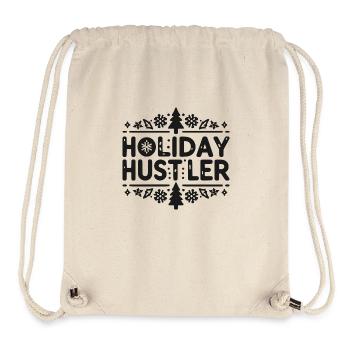 Holiday Hustler - Stanley/Stella Recycled Gym Bag - natural - Front