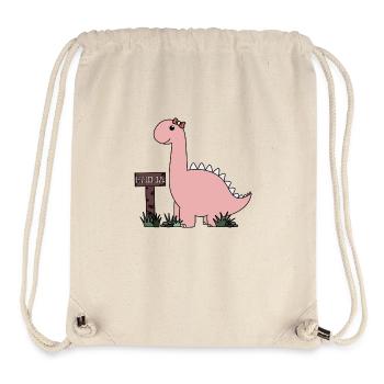 Dino Emilia - Stanley/Stella Recycled Gym Bag - natural - Front