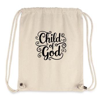 Kind Gottes - Stanley/Stella recycelter Gym Bag - Naturweiß - Vorne