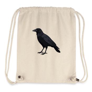 Crow - Stanley/Stella Recycled Gym Bag - natural - Front