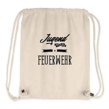 jugend feuerwehr team - Stanley/Stella recycelter Gym Bag - Naturweiß - Vorne