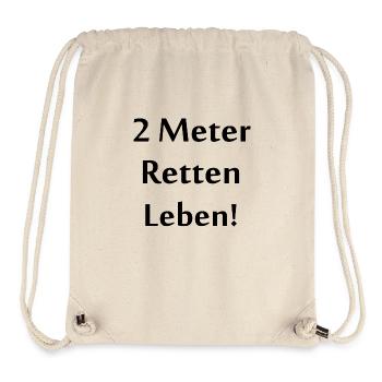 Marathon Running Jogging - Stanley/Stella recycelter Gym Bag - Naturweiß - Vorne
