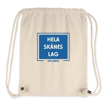 Toute l’équipe Skåne Vellinge Malmö - Sac à cordon recyclé Stanley/Stella - blanc naturel - Devant