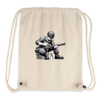 Disarmament of the Armed Forces - Stanley/Stella Recycled Gym Bag - natural - Front