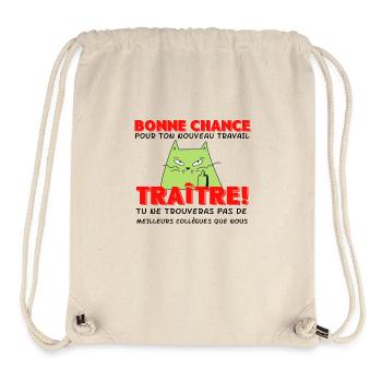 Leaving Colleague Work & New Job, Goodbye - Stanley/Stella Recycled Gym Bag - natural - Front