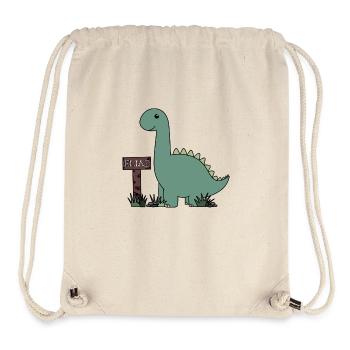 Dino Elias - Sac à cordon recyclé Stanley/Stella - blanc naturel - Devant