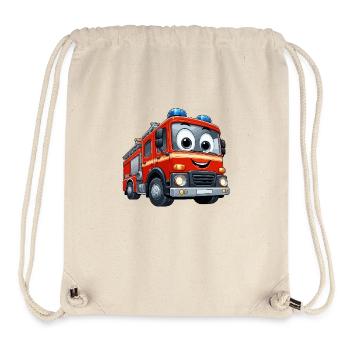 Fire engine junior - Stanley/Stella Recycled Gym Bag - natural - Front