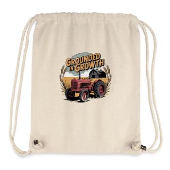 Grounded in Growth - Stanley/Stella Recycled Gym Bag - natural - Front
