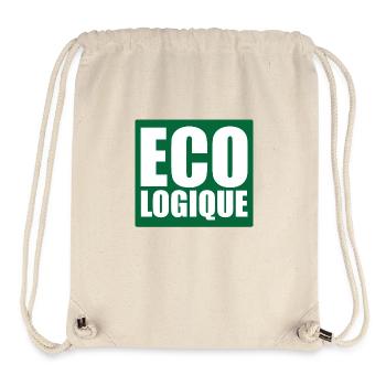 Ecologique ! - Sac à cordon recyclé Stanley/Stella - blanc naturel - Devant