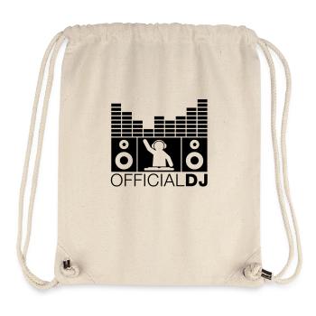 official_dj__f1 - Sac à cordon recyclé Stanley/Stella - blanc naturel - Devant