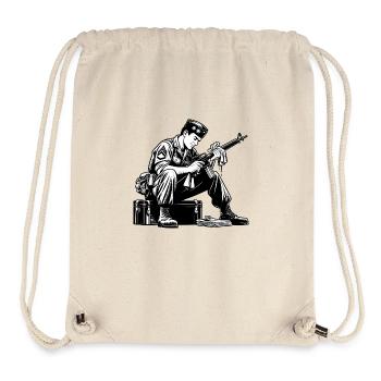 Disarmament of the Armed Forces - Stanley/Stella Recycled Gym Bag - natural - Front
