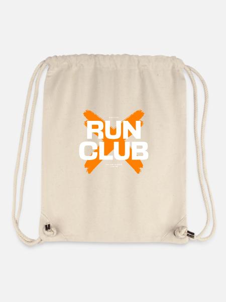 RUN-CLUB - Stanley/Stella recycelter Gym Bag - Naturweiß