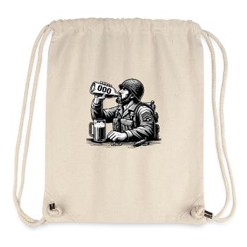 Disarmament of the Armed Forces - Stanley/Stella Recycled Gym Bag - natural - Front