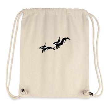 Orcas - Stanley/Stella Recycled Gym Bag - natural - Front