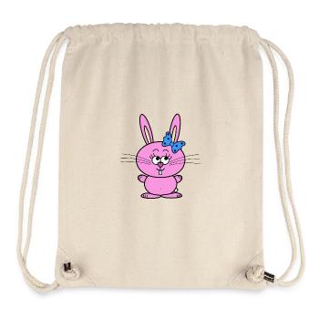 Osterhase - Stanley/Stella recycelter Gym Bag - Naturweiß - Vorne