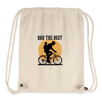 DAD, THE BEST - Sac à cordon recyclé Stanley/Stella - blanc naturel - Devant