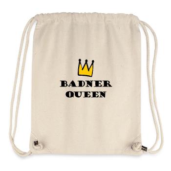 Die Königin aus Baden - Stanley/Stella recycelter Gym Bag - Naturweiß - Vorne